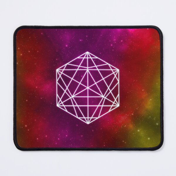Item preview, Platonic Solid | Sacred Geometry | Red Nebula designed and sold by ghost888.