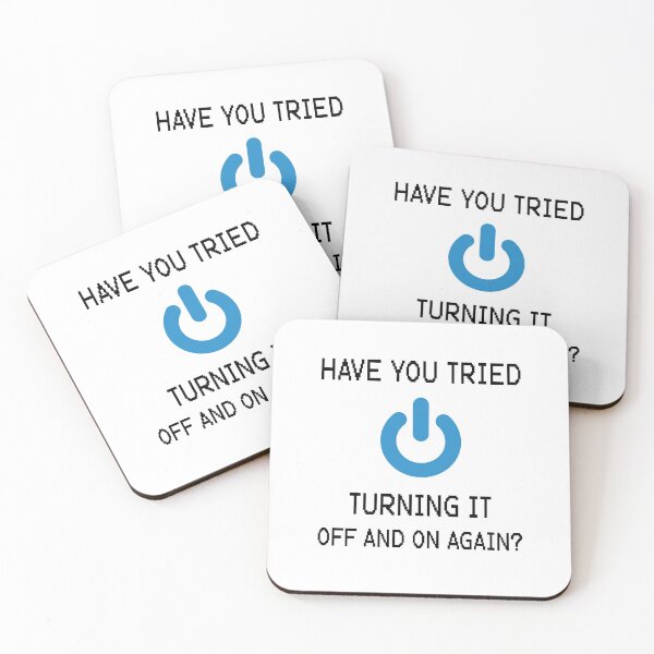 Item preview, Have You Tried Turning It Off And On Again designed and sold by onceproject.