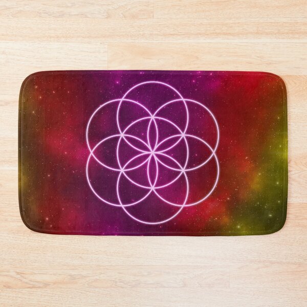 Item preview, Seed of Life | Sacred Geometry | Red Nebula designed and sold by ghost888.