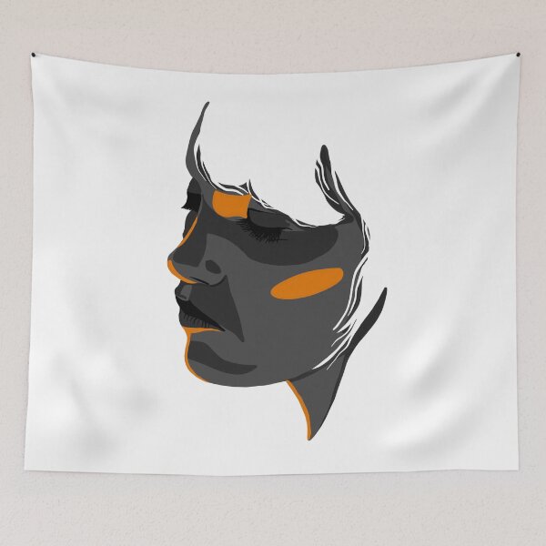 Item preview, color woman portrait designed and sold by Elena Loda.