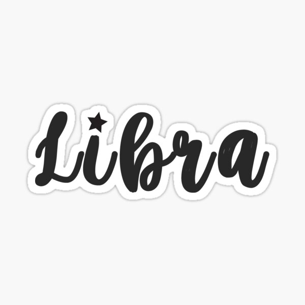 Libra Sticker