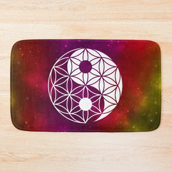 Item preview, Yin Yang Flower of Life   | Sacred Geometry | Red Nebula designed and sold by ghost888.