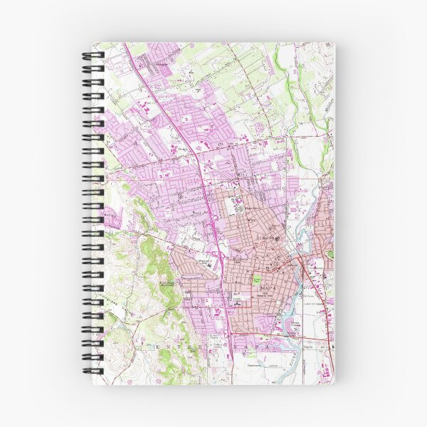 Item preview, Vintage Map of Napa California (1951)  designed and sold by BravuraMedia.