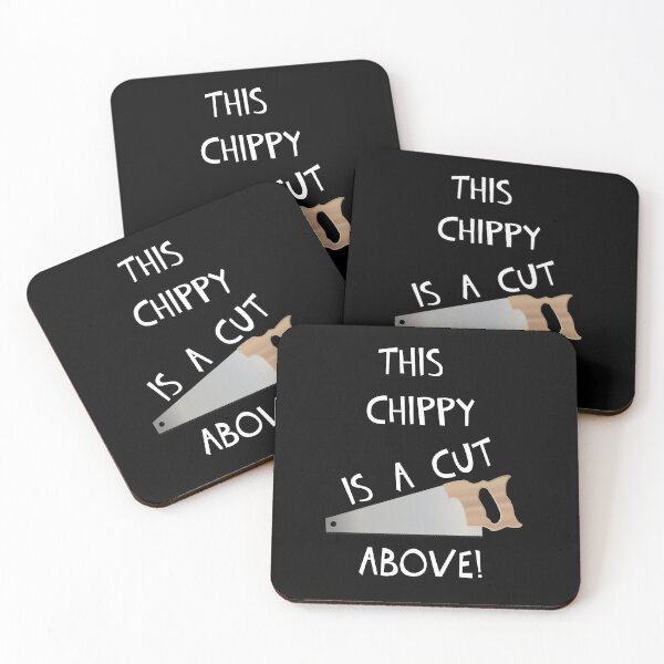Item preview, THIS CHIPPY IS A CUT ABOVE! designed and sold by DomGDesign.