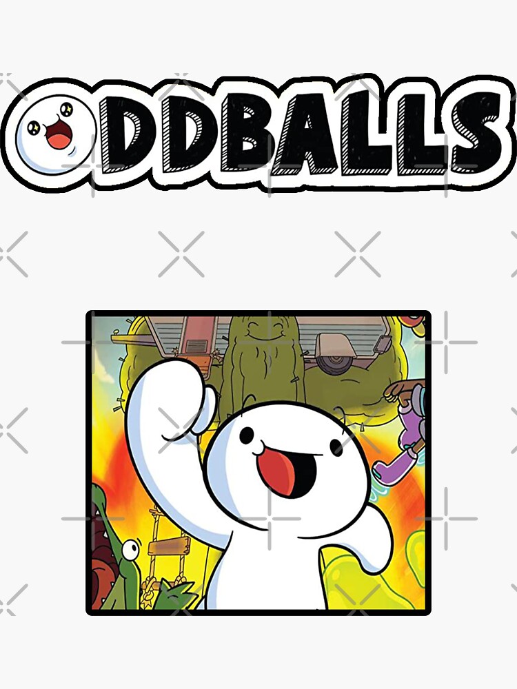 New arrival children's t-shirt animation Oddballs cartoon print t