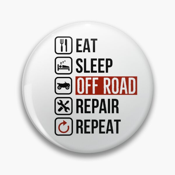 Item preview, Eat Sleep Off Road ATV Repair Repeat designed and sold by FP-POD.