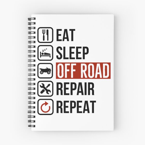 Item preview, Eat Sleep Off Road ATV Repair Repeat designed and sold by FP-POD.