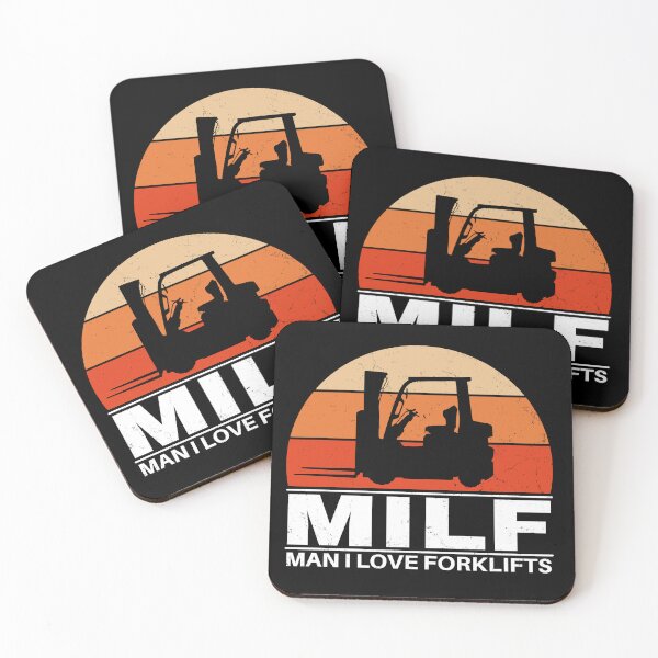 Item preview, Milf Man I love Forklifts designed and sold by NicGrayGraphic.