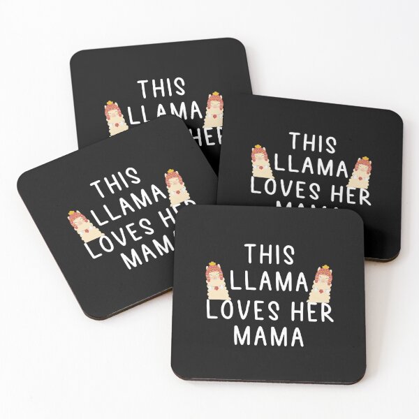 Item preview, this Llama Loves Her Mama designed and sold by YassJmShop.