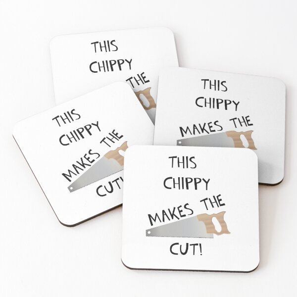 Item preview, THIS CHIPPY MAKES THE CUT! designed and sold by DomGDesign.
