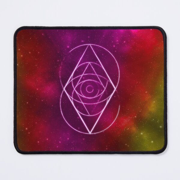 Item preview, Vesica Piscis | Sacred Geometry | Red Nebula designed and sold by ghost888.