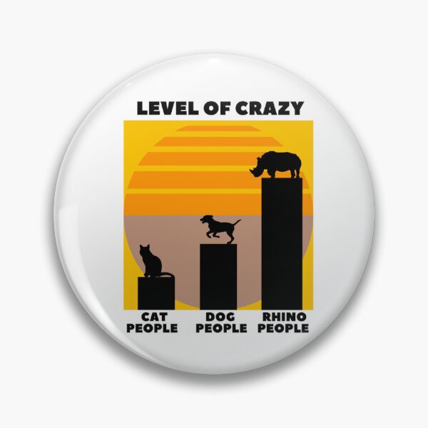Item preview,  Rhino level of crazy rhino people designed and sold by Douniaya.