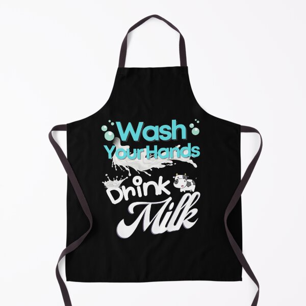 Item preview, "Wash Your Hands Drink Milk" Funny Squad Global Handwashing Day designed and sold by SuccessSK.