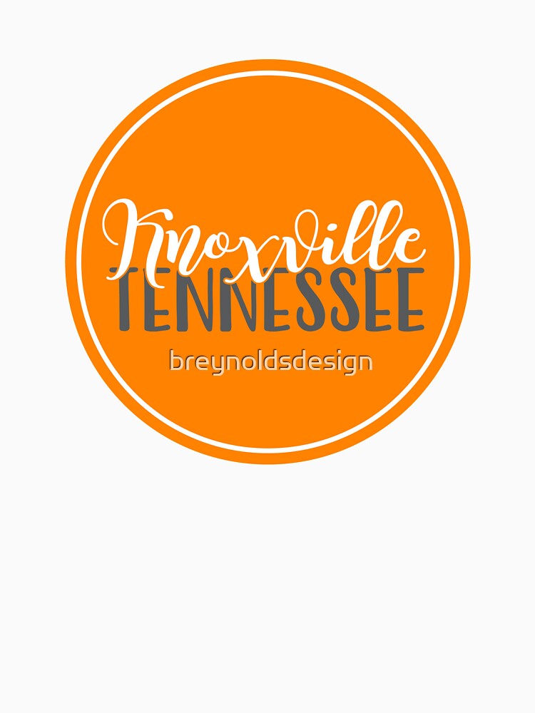 "KNOXVILLE TENNESSEE ROCKY TOP" Tshirt for Sale by breynoldsdesign