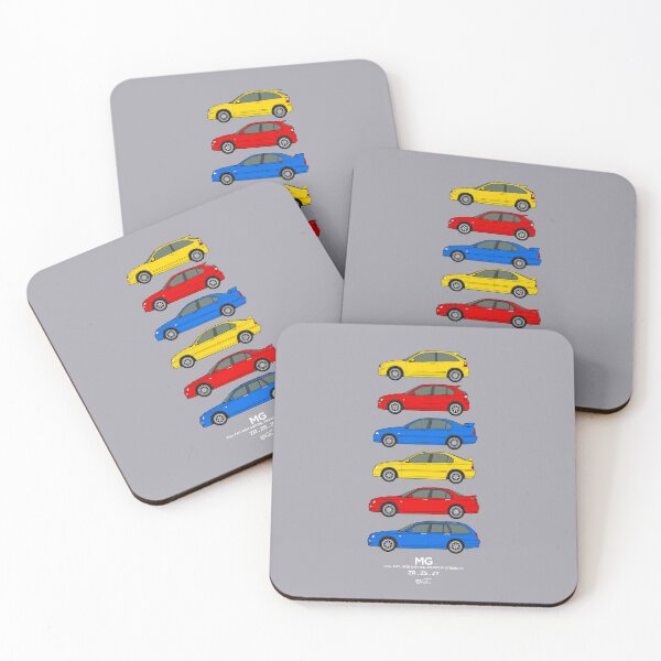 Item preview, MG 2001 ZR, ZS, ZT Classic Car Collection designed and sold by RJWautographics.