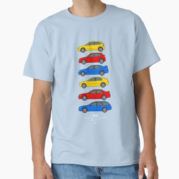 Item preview, MG 2001 ZR, ZS, ZT Classic Car Collection designed and sold by RJWautographics.