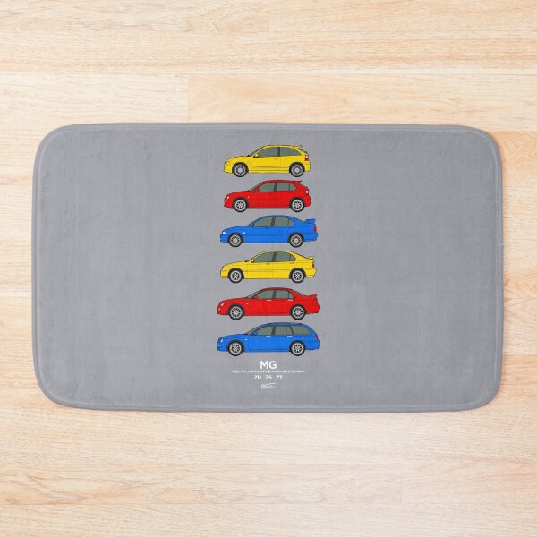 Item preview, MG 2001 ZR, ZS, ZT Classic Car Collection designed and sold by RJWautographics.