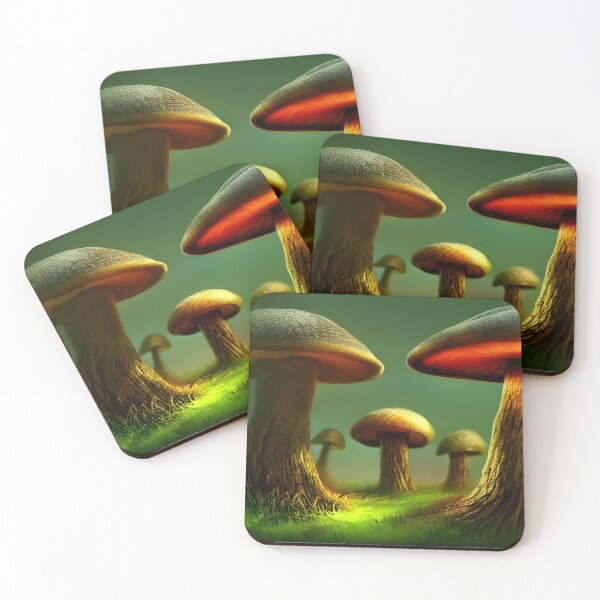 Item preview, Mushroom Forest Fractal, Ai Generated Art  designed and sold by ACC .