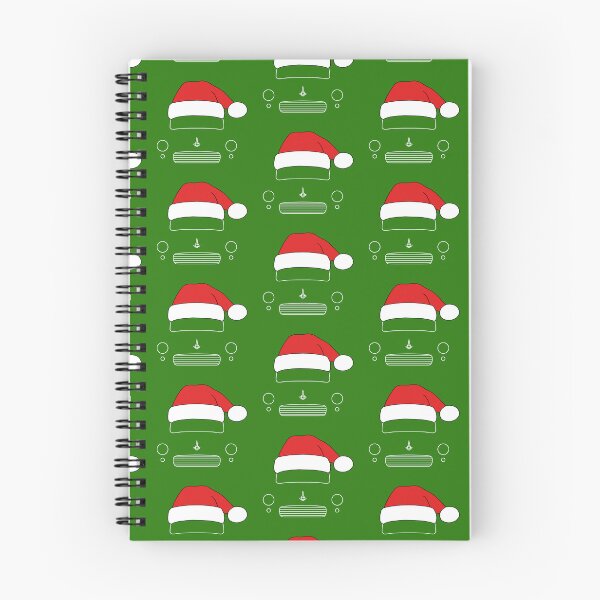 Item preview, Morris Minor classic car Christmas hat edition white designed and sold by soitwouldseem.