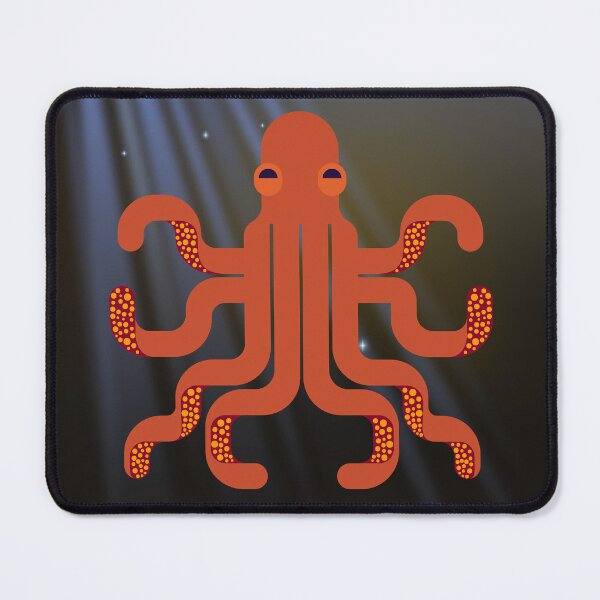 Item preview, Stylised octopus underwater designed and sold by MaeratArt.