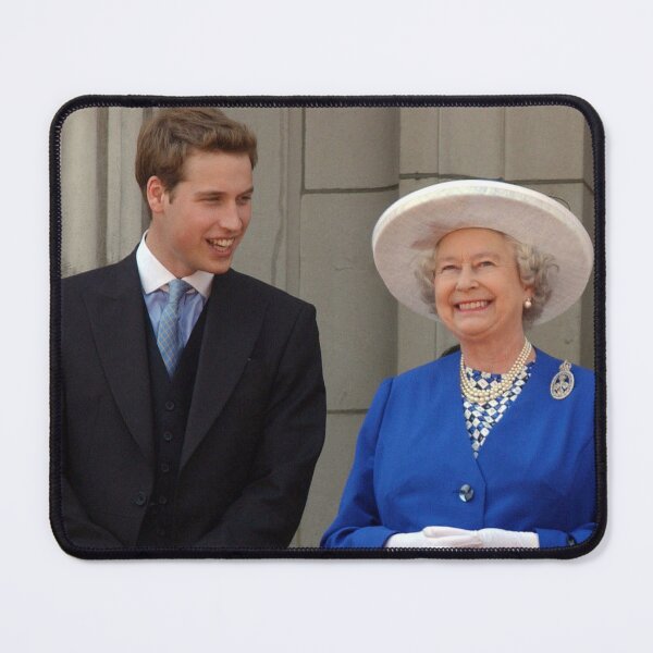 Item preview, HM Queen Elizabeth II and HRH Duke of Cambridge Professional Photo HD designed and sold by Picturestation.