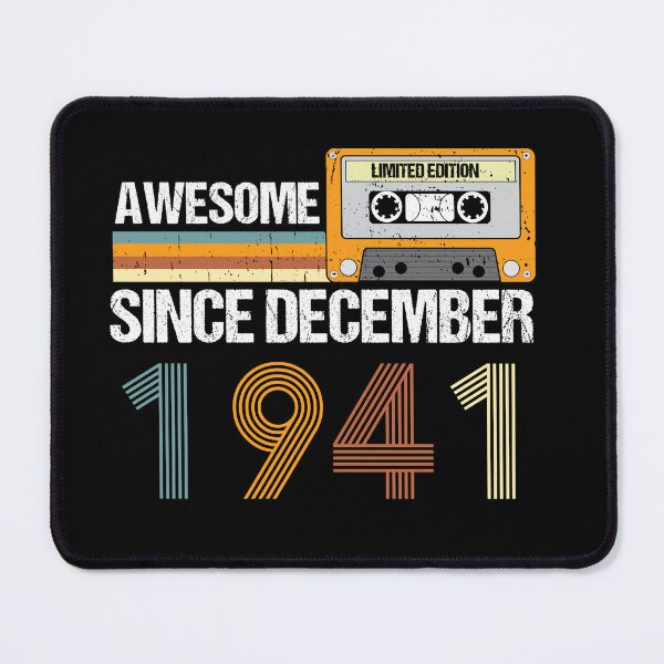 Item preview, Awesome Since December 1941 | 81th Birthday Gifts | 81 Years Old Gifts designed and sold by AMINE  ★★★★★.