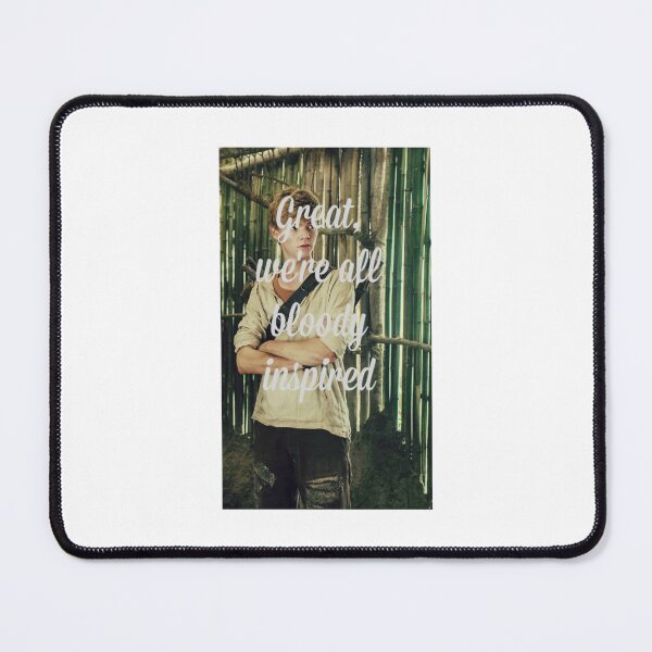Item preview, Great We're All Bloody Inspired The Maze Runner Thomas Sangster  designed and sold by baberscolbyw.
