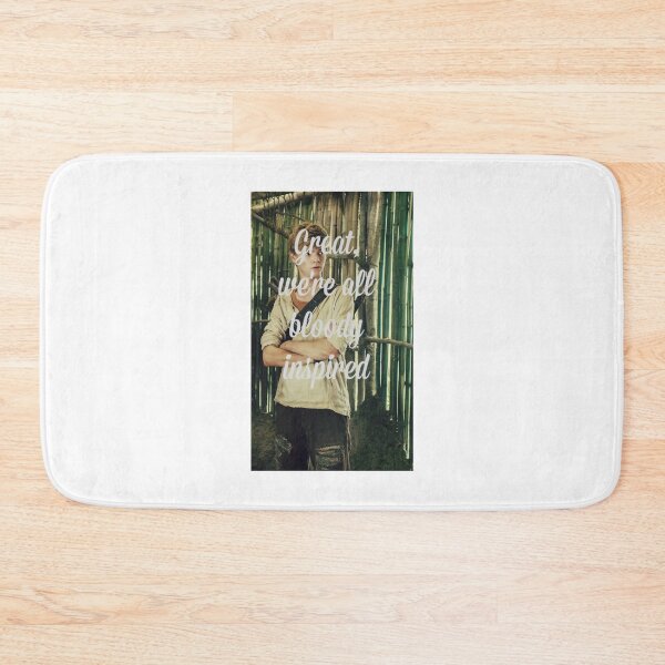 Item preview, Great We're All Bloody Inspired The Maze Runner Thomas Sangster  designed and sold by baberscolbyw.