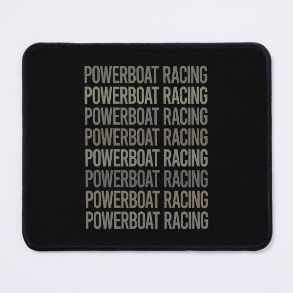 Item preview, Gray Text Art Powerboat Racing designed and sold by TarynBrown3126.