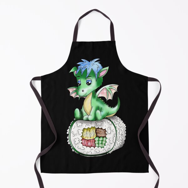 Item preview, sushi lover baby dragon roll designed and sold by CuisineCat.