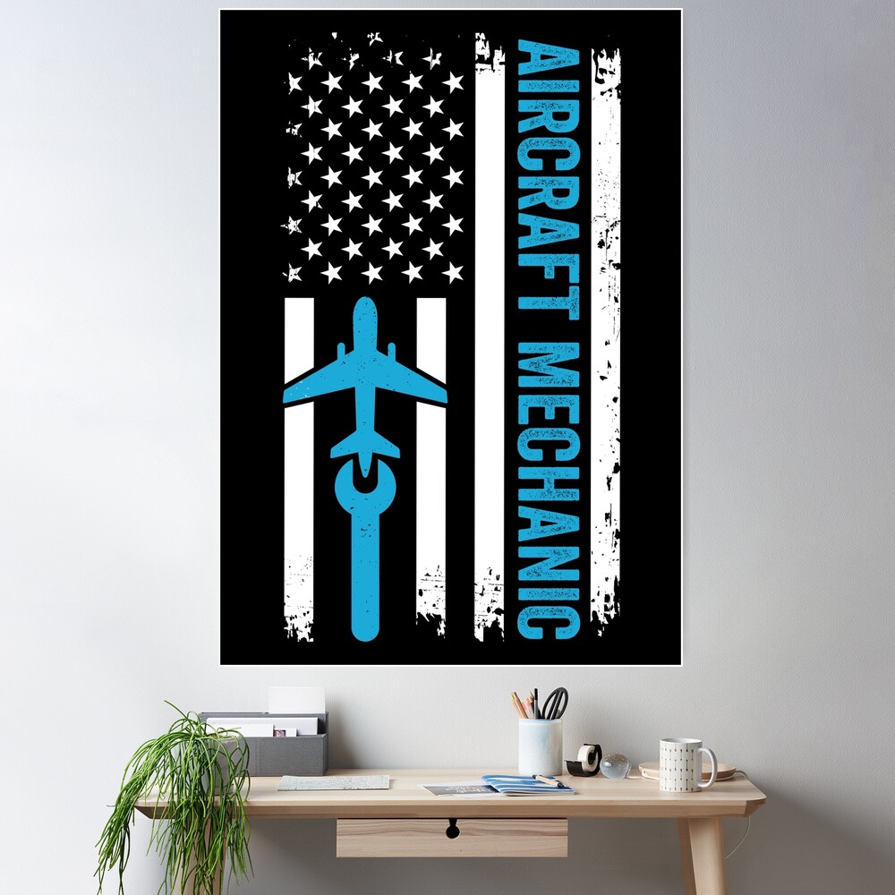 Aircraft Mechanic Sticker - Limited Edition Aviation Technician Decal For Vehicles & Helmets