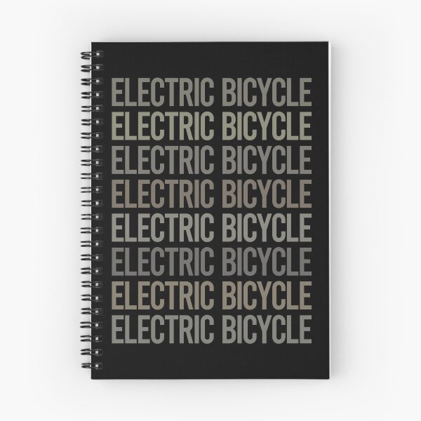 Item preview, Gray Text Art Electric Bicycle E Bike Ebike designed and sold by TarynBrown3126.