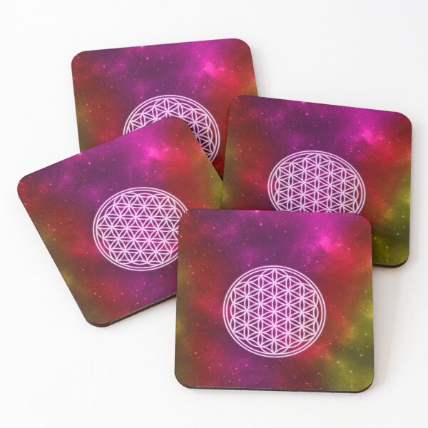 Item preview, Flower of life | Sacred Geometry | Red Nebula designed and sold by ghost888.