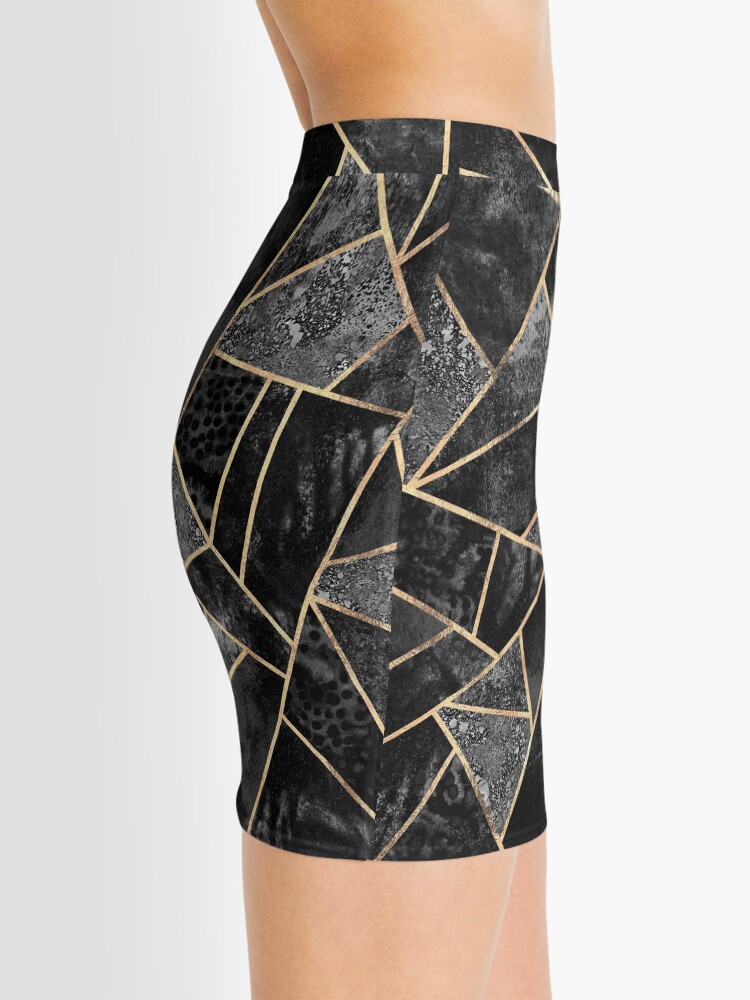 Alternate view of Black Stone 2 Mini Skirt