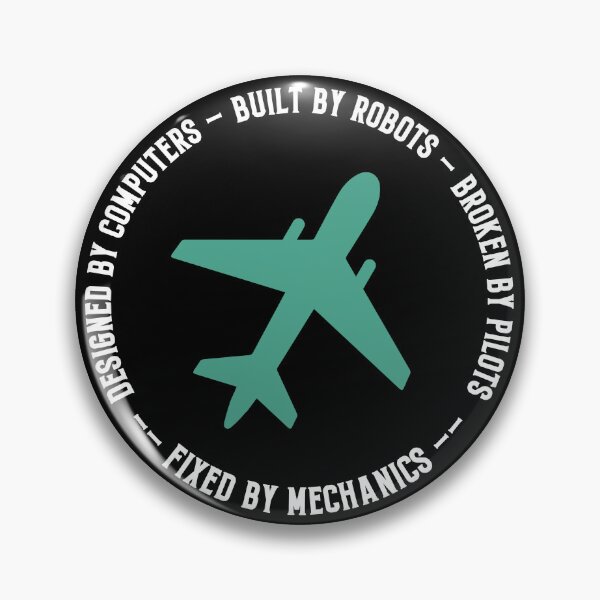 Item preview, Fixed By Aircraft Mechanic Airplane Technician: Funny Aviation Mechanic Gift designed and sold by Adexyl.