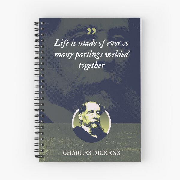Item preview, Charles Dickens - Life is made of ever so many partings welded together designed and sold by Syahrasi.