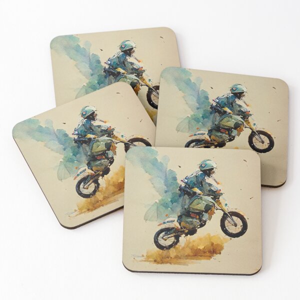 Item preview, Dirt Bike Jumping designed and sold by shokA Design.