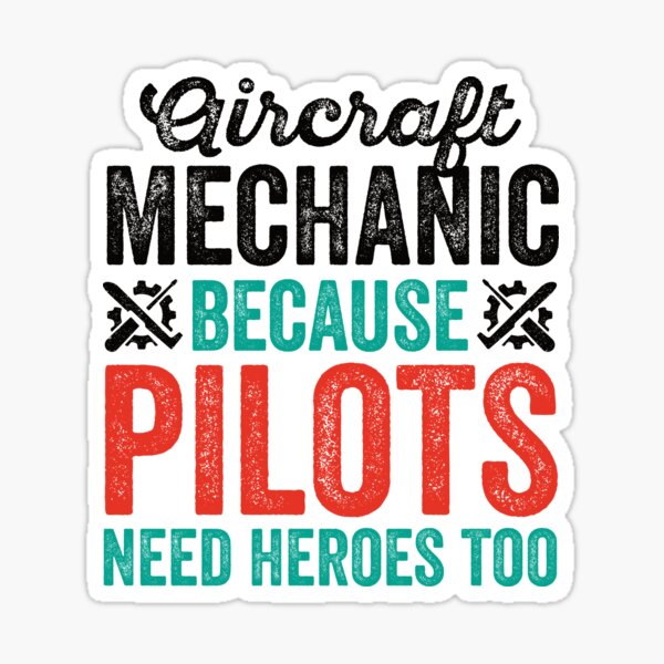 Aircraft Mechanic Sticker - Limited Edition Aviation Technician Decal For Vehicles & Helmets