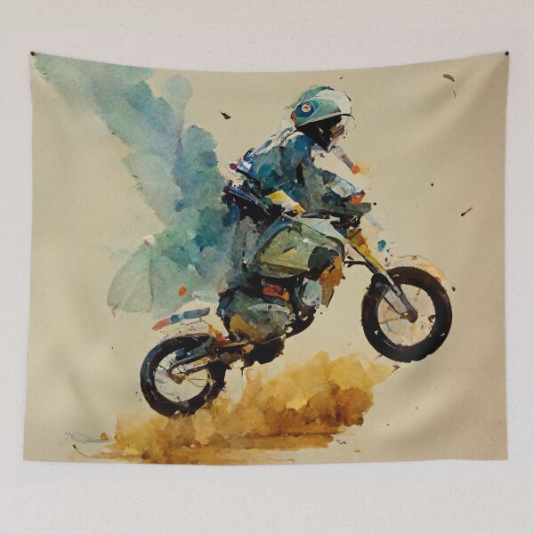 Item preview, Dirt Bike Jumping designed and sold by shokA Design.