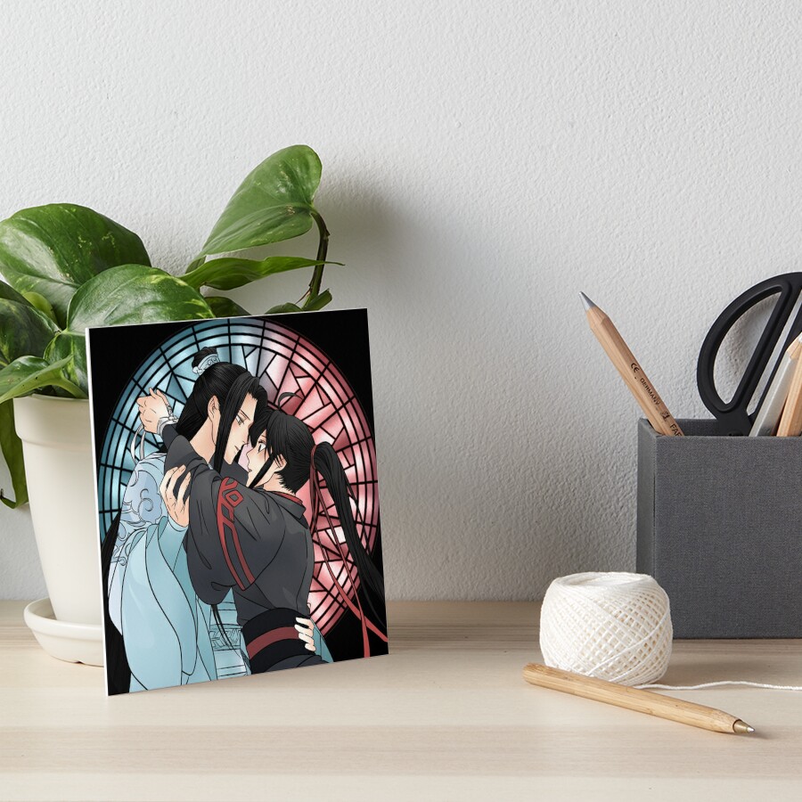 Wei Wuxian and Lan Zhan from the manhua Grandmaster of Demonic Cultivation:  Mo Dao Zu Shi original artwork Poster for Sale by EryaMoon