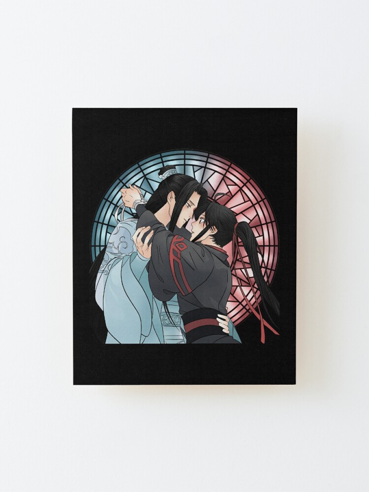 Wei Wuxian and Lan Zhan from the manhua Grandmaster of Demonic Cultivation:  Mo Dao Zu Shi original artwork Poster for Sale by EryaMoon