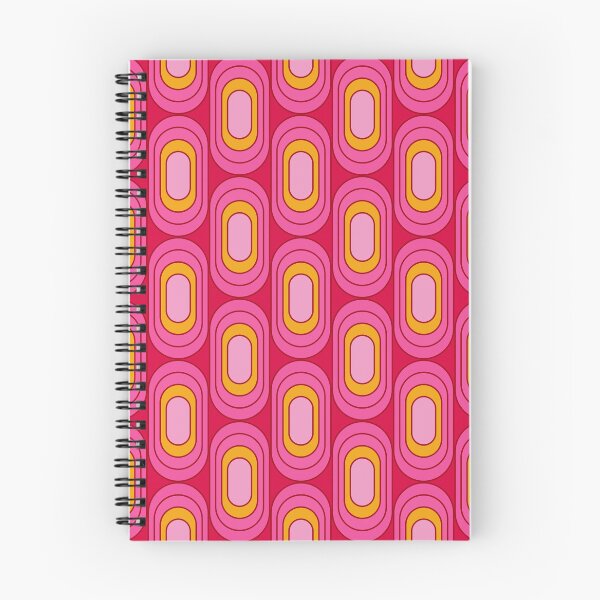 Item preview, Retro Elipses Red and Pink designed and sold by Blue-Banana.
