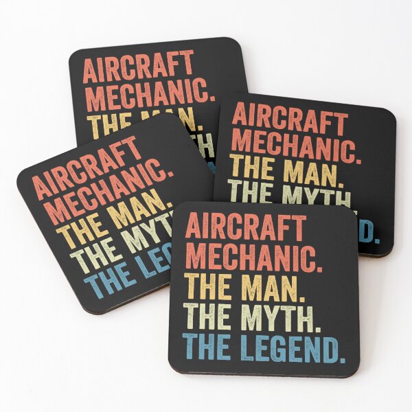 Item preview, Aircraft Mechanic The Man The Myth The Legend: Funny Aviation Mechanic Gift designed and sold by Adexyl.