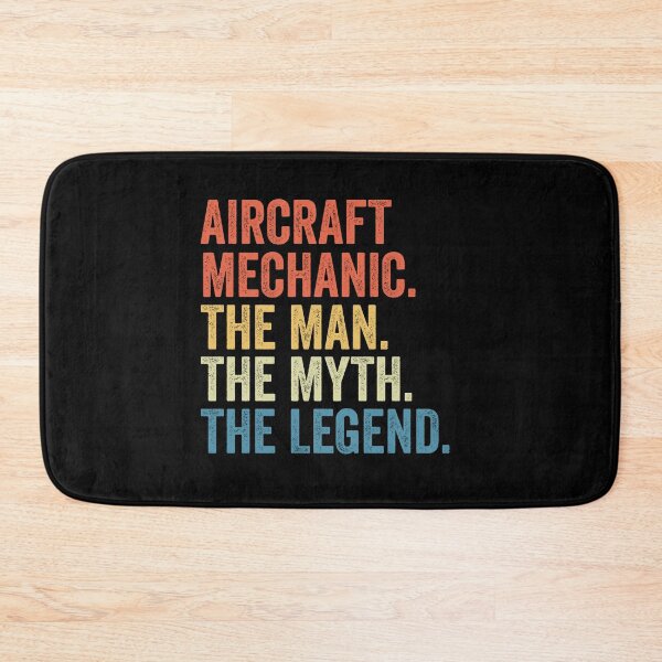 Item preview, Aircraft Mechanic The Man The Myth The Legend: Funny Aviation Mechanic Gift designed and sold by Adexyl.
