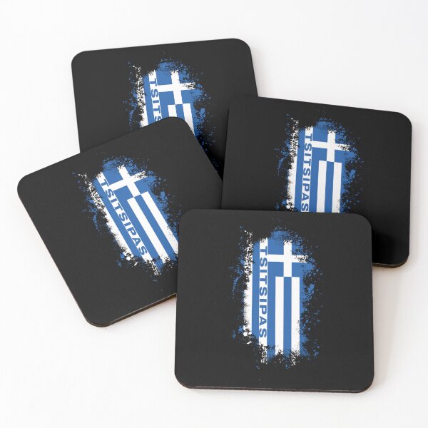Item preview, Stefanos Tsitsipas The Greek Tennis Superstar Sticker designed and sold by ConfitofBrassB.