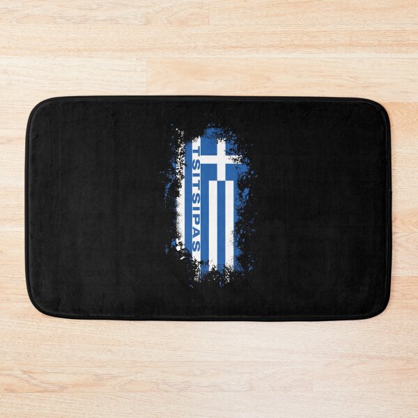 Item preview, Stefanos Tsitsipas The Greek Tennis Superstar Sticker designed and sold by ConfitofBrassB.