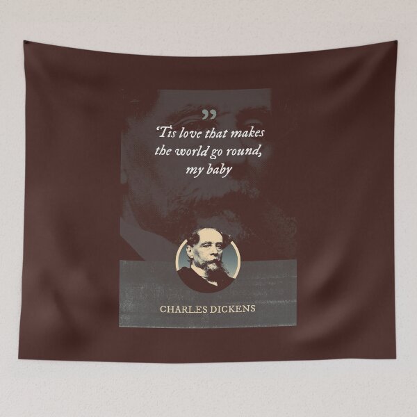 Item preview, Charles Dickens - 'Tis love that makes the world go round, my baby designed and sold by Syahrasi.