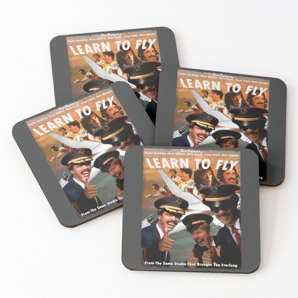 Item preview, Pilots Learn to fly poster, dog fighter pilots designed and sold by Jonny-pearcey.