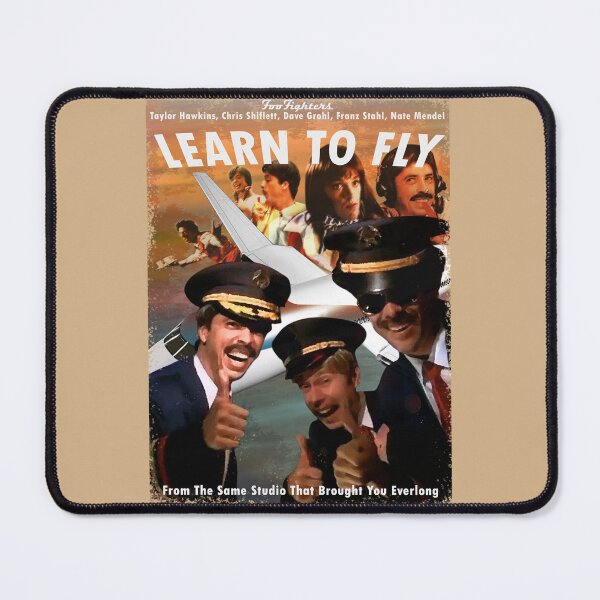 Item preview, Pilots Learn to fly poster, dog fighter pilots designed and sold by Jonny-pearcey.