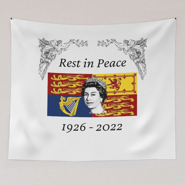 Item preview, Queen Elizabeth of The UK health Death Rest In Peace - queen Elizabeth funeral - UK queen dies  designed and sold by Henk GoGo T-Shirts ⭐️⭐️⭐️⭐️⭐️.